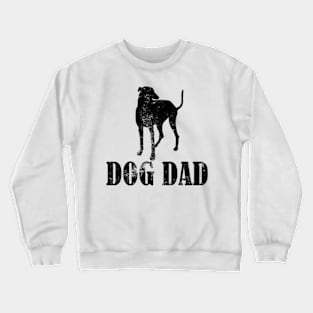 Greyhound Dog Dad Crewneck Sweatshirt